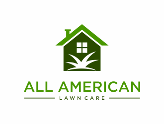 All American Lawn Care  logo design by menanagan