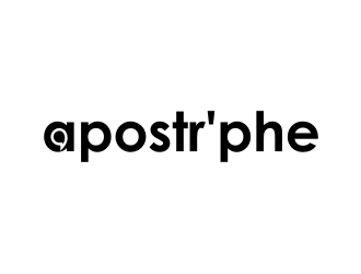 Apostrphe logo design by KQ5