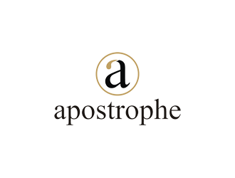 Apostrphe logo design by Rizqy