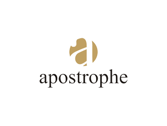 Apostrphe logo design by Rizqy