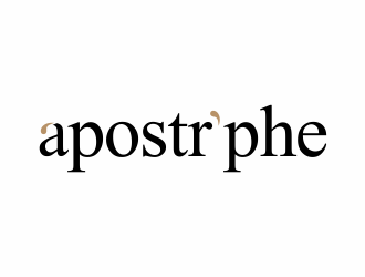 Apostrphe logo design by hopee