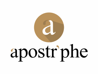 Apostrphe logo design by hopee