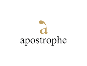 Apostrphe logo design by Rizqy