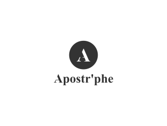 Apostrphe logo design by haidar