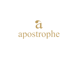 Apostrphe logo design by Rizqy