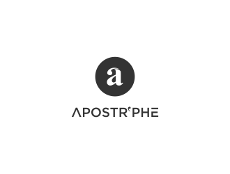 Apostrphe logo design by haidar