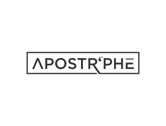 Apostrphe logo design by haidar