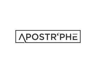 Apostrphe logo design by haidar