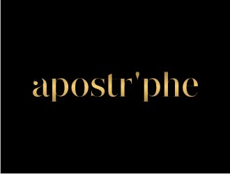 Apostrphe logo design by asyqh