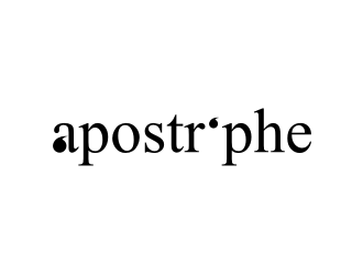 Apostrphe logo design by KQ5