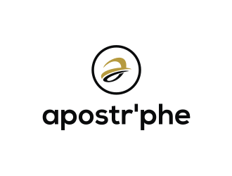 Apostrphe logo design by mbamboex