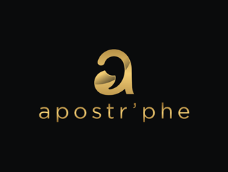 Apostrphe logo design by Rizqy