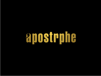 Apostrphe logo design by BintangDesign