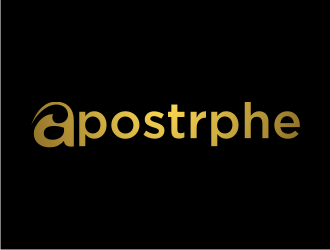 Apostrphe logo design by BintangDesign