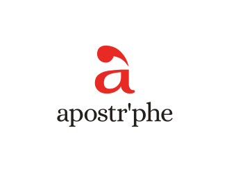 Apostrphe logo design by restuti