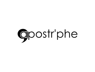 Apostrphe logo design by clayjensen