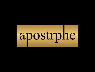 Apostrphe logo design by menanagan