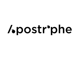 Apostrphe logo design by KQ5