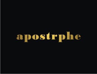 Apostrphe logo design by logitec