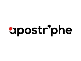 Apostrphe logo design by wongndeso