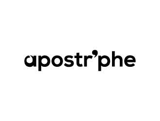 Apostrphe logo design by wongndeso