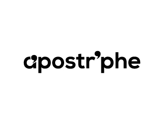 Apostrphe logo design by wongndeso