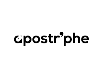 Apostrphe logo design by wongndeso