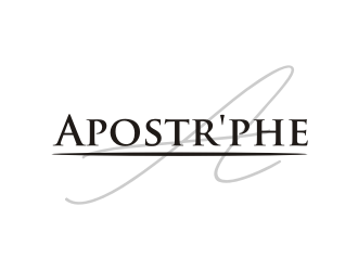 Apostrphe logo design by rief