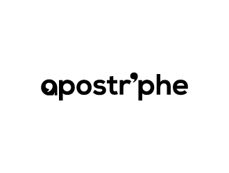 Apostrphe logo design by wongndeso