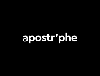 Apostrphe logo design by changcut