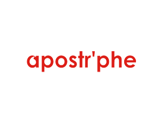 Apostrphe logo design by jancok