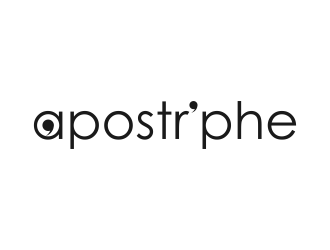 Apostrphe logo design by y7ce