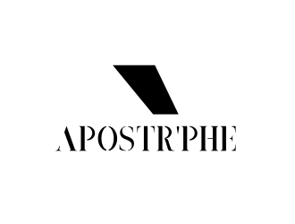 Apostrphe logo design by serprimero