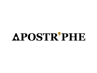 Apostrphe logo design by pakNton