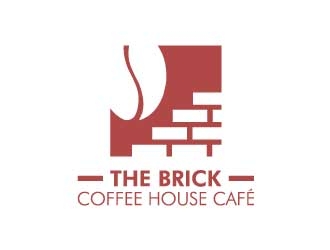 The Brick Coffee House Cafe logo design by Soufiane