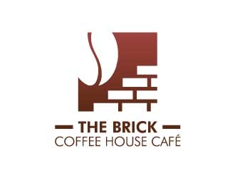 The Brick Coffee House Cafe logo design by Soufiane