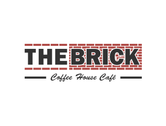 The Brick Coffee House Cafe logo design by Landung