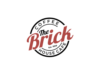 The Brick Coffee House Cafe logo design by kozen