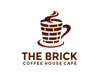 The Brick Coffee House Cafe logo design by aldesign