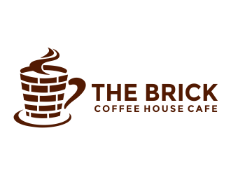 The Brick Coffee House Cafe logo design by aldesign