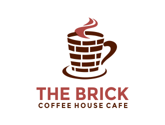 The Brick Coffee House Cafe logo design by aldesign