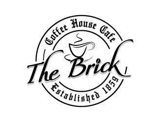 The Brick Coffee House Cafe logo design by AYATA