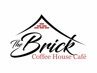 The Brick Coffee House Cafe logo design by up2date