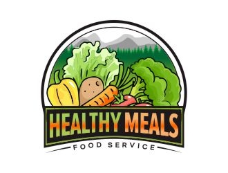  Healthy Meals Food Service logo design by Kipli92