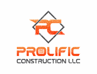 Prolific Construction LLC logo design by up2date