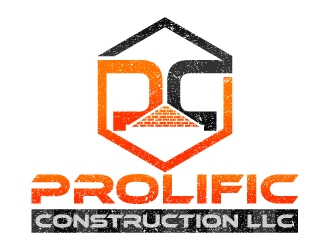 Prolific Construction LLC logo design by aryamaity