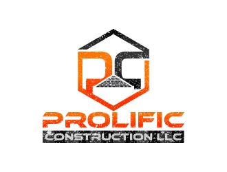 Prolific Construction LLC logo design by aryamaity