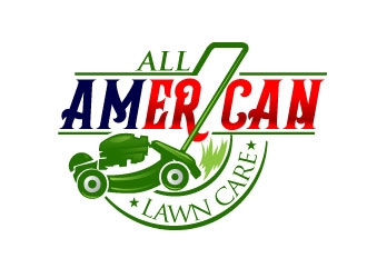 All American Lawn Care  logo design by deva