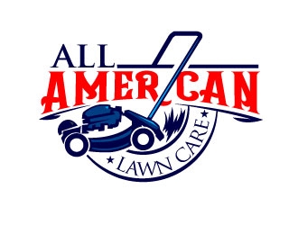 All American Lawn Care  logo design by deva