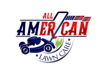 All American Lawn Care  logo design by deva